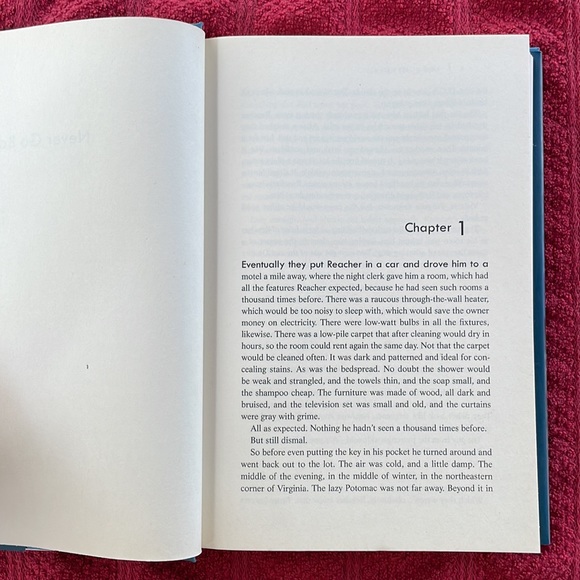 🦋2/$10 Never Go Back #18 in the Jack Reacher Series - Picture 10 of 12